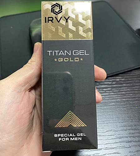 Irvy Gel Gold е за мъже Оригинален Гел, за да бъде титанов щанга с Мъж