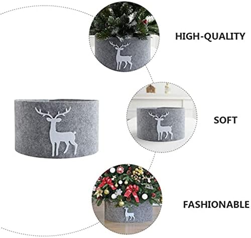 Пола за Коледно GFDFD, Коледни украси за дома, Мека корица за Коледната елха, Коледен орнамент (Цвят: A Размер: 60 см х 122 см)