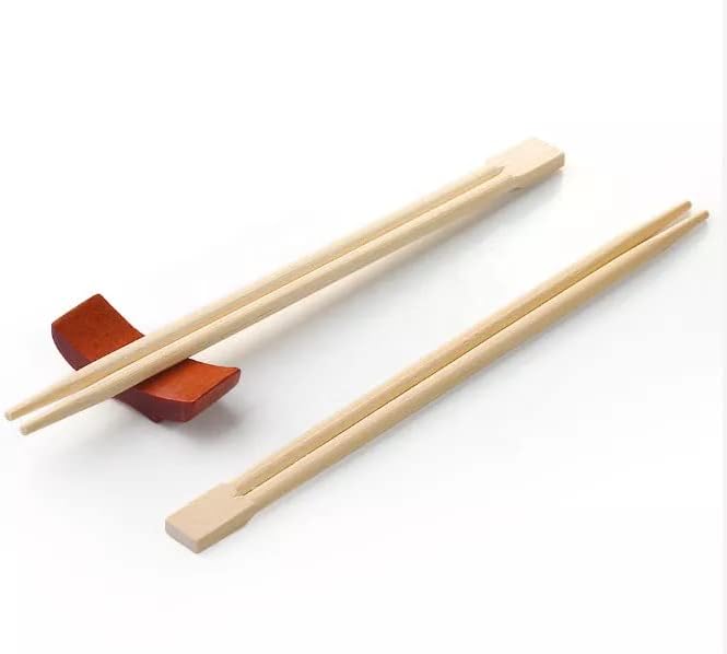 За еднократна употреба Бамбукови Пръчици за хранене - Премиум Клас В Индивидуална опаковка, Гладки Дървени Пръчици За