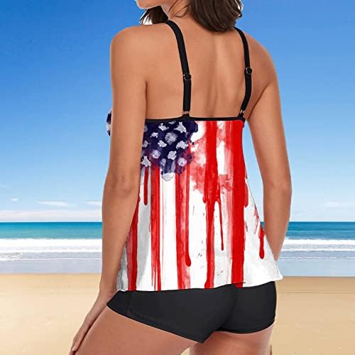Плажни шорти MIASHUI за момчета, размер 14, Ден на независимостта за жени, американски бански костюми с принтом 4 юли,