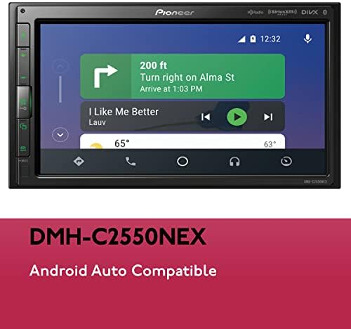 Pioneer MARIQ-C2550NEX 6,8 Алекса В двойка с приложението на Pioneer Vozsis, Android Auto, Apple CarPlay, Bluetooth, HD-радио - цифрово медиаприемник модулни решения