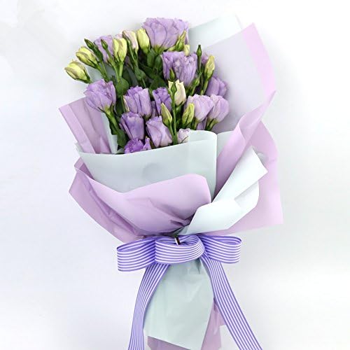 Опаковъчна хартия за цветя в корейски стил, опаковъчна хартия за цветя букети, многоцветен опаковка 20 броя