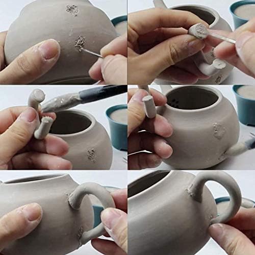 WellieSTR 1 комплект Мини 3D форми за копчета чаша от гипс, Керамика форма за химикалки от чаено саксията, форма за бродерия, набор от форми за издатини и гърбици (Laobanbei: Ви?
