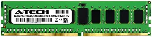 Подмяна на A-Tech на 16 GB за HPE P07642-B21 - DDR4 3200 Mhz PC4-25600 ECC с регистрация RDIMM 2Rx8 1.2 V - Single Server RAM Memory Stick (P07642-B21-ATC)