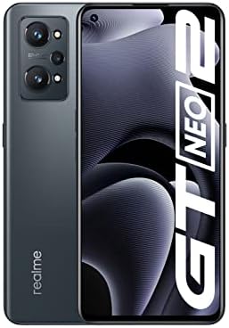 Смартфон Realme GT Neo2 с две SIM-карти, 128 GB ROM + 8 GB RAM (GSM | CDMA) с фабрично разблокировкой 5G (Нео Black) - Международната версия