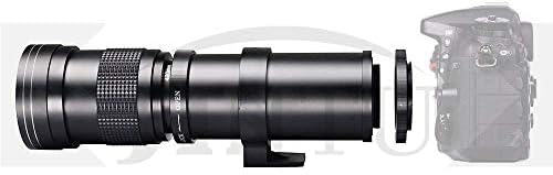 Обектив ръчна беззеркальной камера JINTU 420-800 мм f/8.3, съвместим с затваряне на Canon EF-M M, M2, M3, M5, M6,