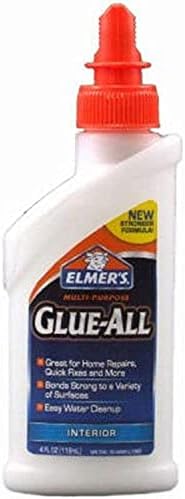 Универсално лепило Elmer's Products E3820 8 грама, Бяло, 8 течни унции (опаковка от 3 броя)