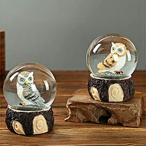 Снежна топка AMAVIP Owl за деца, Снежни топки от смола за момичета, най-Добрите подаръци за Рожден Ден за