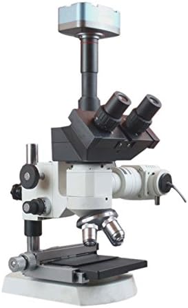 Радикалният 1200x Тринокулярный желязо и Стомана Микроскоп с 10-Мегапикселова Камера XY Stage Измервателна софтуер