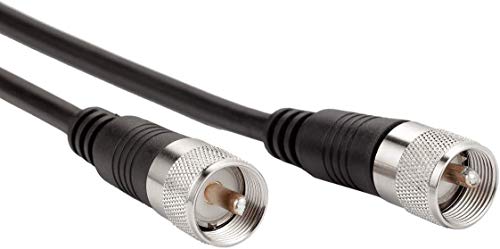 Коаксиален Кабел RG8x 100 метра, Коаксиален кабел CB, Кабели Антена UHF PL259 от мъжете към мъжете с ниски загуби