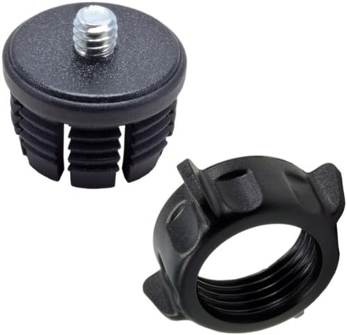 ARKON SP-SBH-КОМПЛЕКТ -Зажимное пръстен за камера и комплект переходников за главата на камерата (Черен)