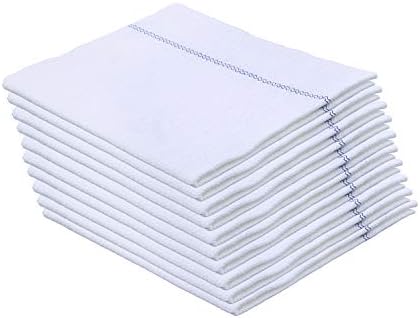 Салфетки Superio White за парцал (12 опаковки) за парцал в кубински стил, Израелските Кърпи за Парцали Spunja За почистване