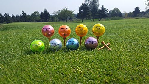 Цветни топки за голф Chromax Металик M5 (опаковка от 6 броя)