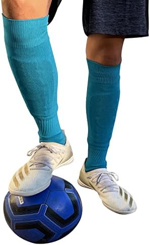 COOVER Достъпни Футболни Чорапогащи от Полиестер До Коленете Спортни Игрища Чорапи