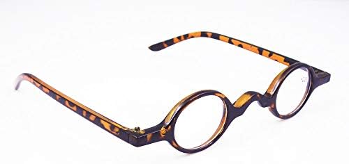 Loovit Малки кръгли очила в стил ретро, мъжки и женски, за четене на пролетта панти