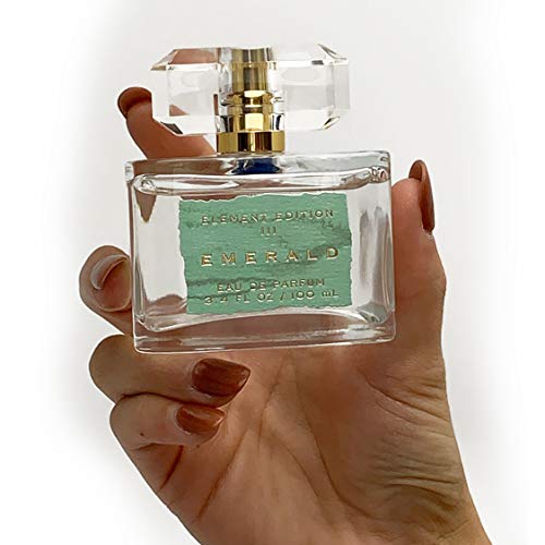 Женски парфюм спрей Element Edition - Емералд, на 3,4 грама на 100 мл - Успокояващ аромат с комбинация от мандарина, орхидея и Амбрового дърво - Tru Fragrance & Beauty