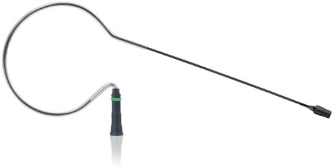 Countryman E6DW6B1SM Пружинистые слушалки E6 насочени действия с кабел с дължина 1 мм за предаватели Lectrosonics (черен)