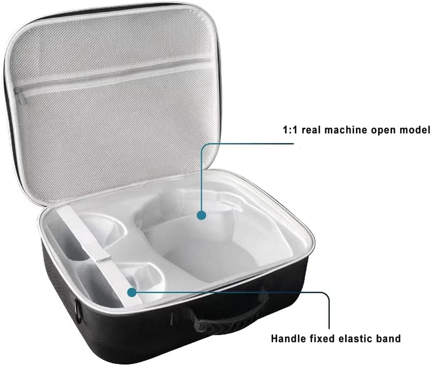 Калъф CJIABA за PS VR2 EVA Hard Travel Protect Box, Чанта за съхранение, Носене за PS VR2 All-in-one VR и Аксесоари, подходящи