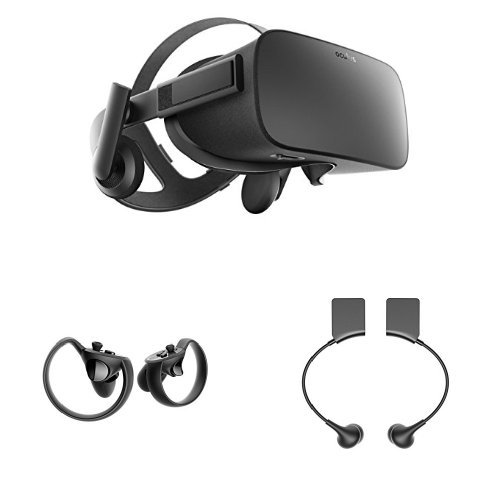 Слушалки виртуална реалност Oculus Rift + Контролери Oculus Touch + Комплект слушалки Oculus Rift [Стара версия]