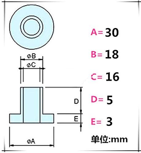 10шт M16 найлонови ступенчатые шайби уплътнение двупластова ленти за миене 16 мм вътрешен диаметър самозалепваща делото транзистор втулка