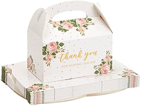 Кутията с цветни подаръци Sparkle and Баш от 24 опаковки за сватбени тържества, душата на дете, на партито по случай рождения