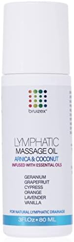Масло за лимфната масаж с массажером: Натурално масло от арника и кокос за ръчно канализация, за възстановяване след операции