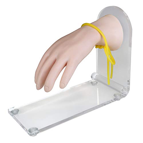 Модел на ръката за инжекция Vision Scientific VAZ800 Advance Opisthenar I. V. | Мека и Реалистичен материал, с Великолепни детайли | Инжекционни пястные | Пальцевые вена и вена на палеца н?