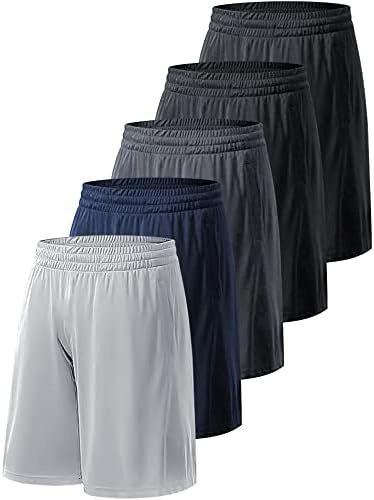 Мъжки Спортни къси панталони Profectors с Джобове и Еластичен колан, Бързосъхнеща, Спортно Облекло, Спортни къси Панталони за Мъже