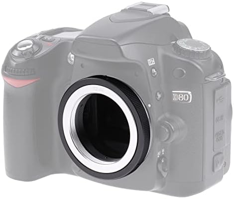 Адаптер за закрепване на обектива FOTGA за обектив T2 T Mount към Nikon AF Mount D4S D4 Df D3, D3X D3S D800 D700 D600 D610 samsung D500 D300S D100 D7100 D7000 D5300 D5000 D3400 D3200 D90 D80 DSLR Фотоапарат