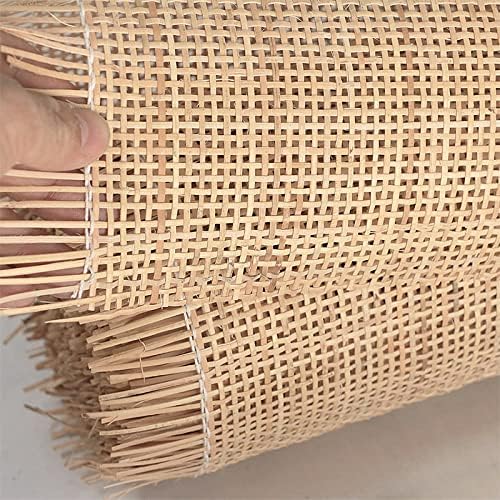 Мрежа от тростниковой платове за мебели декор Направи си сам, Ролка естествена Квадратни мрежи от ротангового