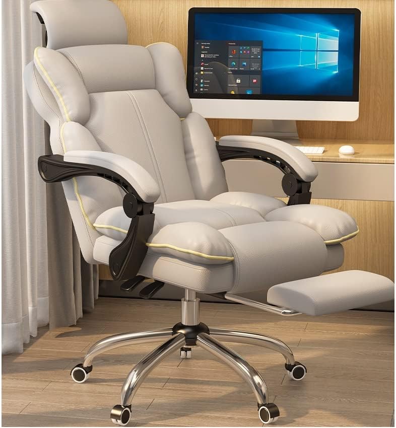 Компютърен стол TFIIEXFL за дома, Момчета и момичета могат да регулира игрите на стол в реално време, кресло на шефа, мързелив въртящ се офис стол