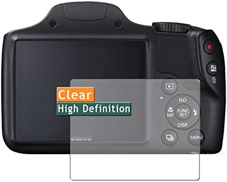Защитно фолио за екрана Vaxson, 3 опаковката, което е съвместимо с фолио Canon PowerShot SX520 ХС от TPU [Не закалено стъкло]