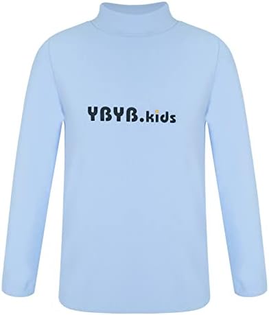 Loyan Kids/ Основни Многослойни Тениска За момчета и Момичета, тениски с дълъг ръкав, Мек Пуловер, Блузи, Поло, Терморубашки