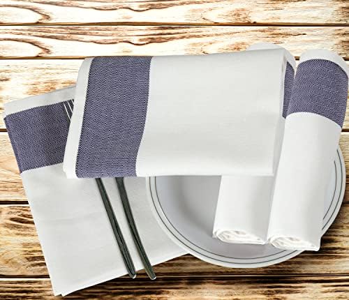 Кухненски кърпи Royale 4 Опаковки - Кухненски кърпи за съдове от памук - Чай кърпи - за Многократна употреба, Кърпички
