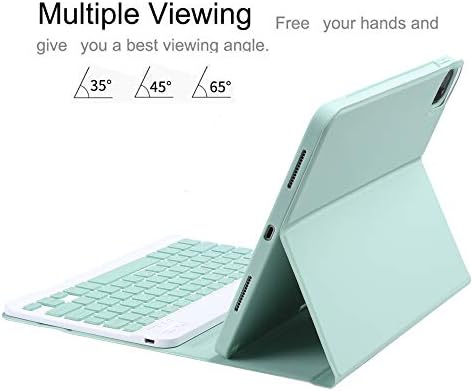freedomK за Samsung Galaxy Tab S7 2020 T870 T875 Калъф за клавиатура, Тънък Калъф-за награда, свалящ безжична
