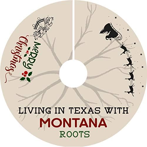 Пола за мама и мен в Коледна елха 44 инча - Коледна украса на по-Големи разстояния, Животът в Тексас с корени Монтана
