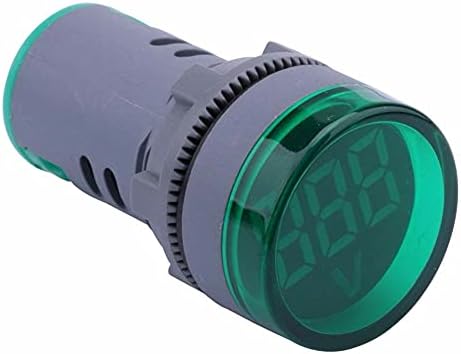CZKE Led Дисплей Мини Цифров Волтметър ac 80-500 В М напрежение Калибър Тестер Волта Монитор Светлинна Лента (Цвят: