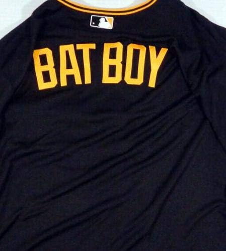 Pittsburgh Pirates Прилеп Boy # Освободена игра Black Jersey PITT33481 - Използваните В играта Тениски MLB