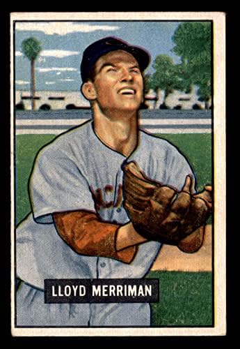 1951 Боуман 72 Лойд Merriman Синсинати Редс (Бейзболна картичка) VG Maya