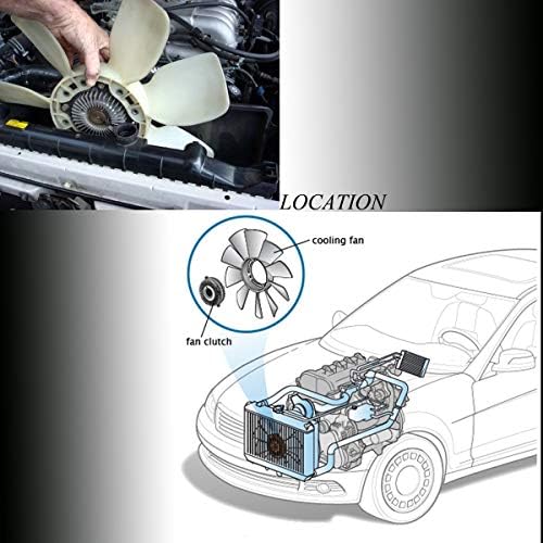 Съединител на вентилатора за охлаждане за Volkswagen Passat 1998-2005 Audi A4 A4 Quattro A6 A6 Quattro, S4