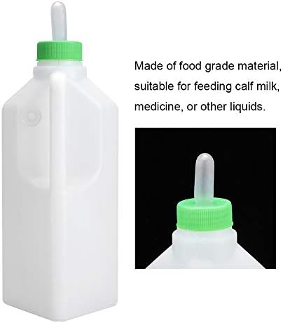 Бутилка вода Теле Humanized Design Animal Feeding Bottle Бутилка За Хранене на Телето Пластмасова Бяла За Хранене на Телето,