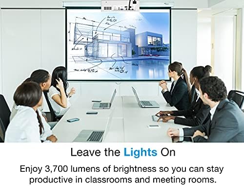 Професионален лазерен проектор Optoma ZW370 WXGA | Компактен дизайн и яркост 3700 лумена | Технология DuraCore, до 30 000 часа