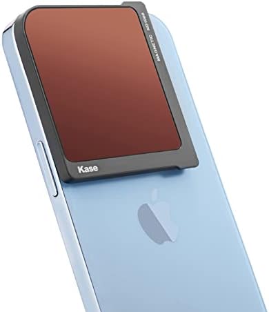 Магнитен Квадратен Филтър ND64 за телефон Kase, ND Филтър Неутрална Плътност Smartpone за iPhone 13 12 11 8 7