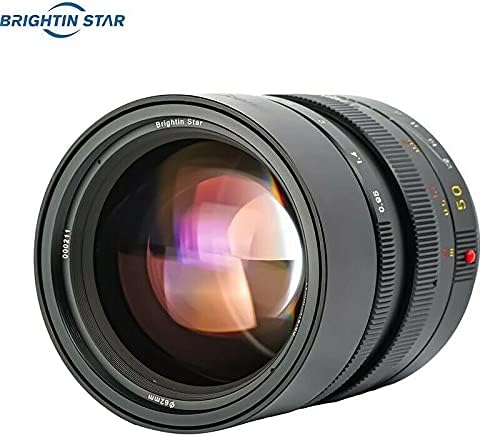 Полнокадровый обектив Brightin Star 50mm F0.95 с голяма бленда за беззеркальной фотоапарат Sony E.