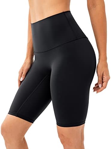 Къси панталони за йога Ukaste Women 's Studio Essential с висока засаждане, 8 / 10 - Мазни Меки къси Панталони За активни
