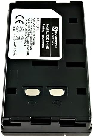 Батерия за цифров принтер Synergy, съвместими с вашия принтер, Thomson VM520, (Ni-MH, 6, 2100 mah) голям капацитет, подмяна на батерия Sony NP-55