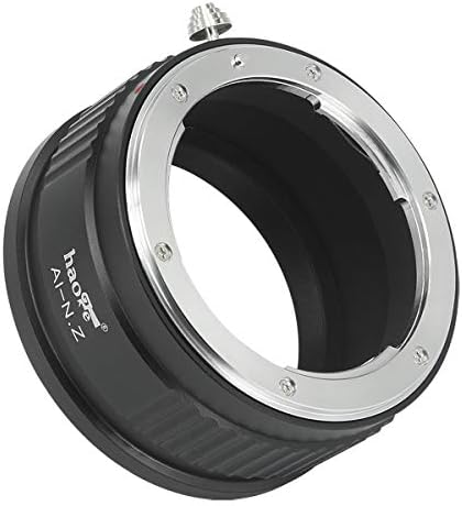 Адаптер за ръчно закрепване на обектива Haoge за обектив Nikon Nikkor F/AI/AIS/D за беззеркальной фотоапарат Nikon Z Mount, като
