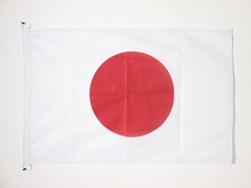 ФЛАГ AZ Японски Военноморски флаг 18 x 12 - Японски знамена 30 x 45 см - Банер 12x18 инча за лодка