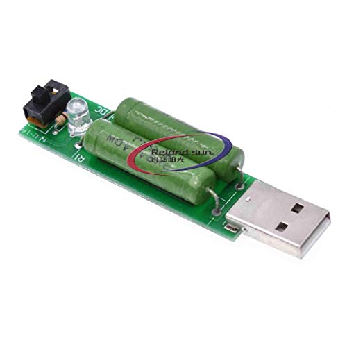 Тестер за Ток на Натоварване на стойността на резистора Mini Discharge с USB Ключ 2A/1A За определяне на ток мобилна мощ