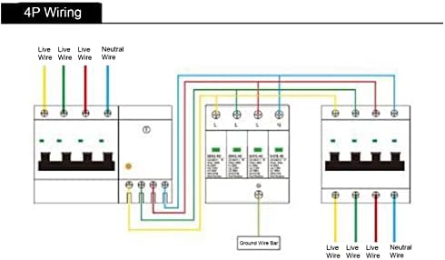 Мрежов филтър Tgoon, Практично устройство за защита от пренапрежение с висока честотна лента, Скорост на бърз отговор, за Пожароустойчивост на завода (4P 385V)